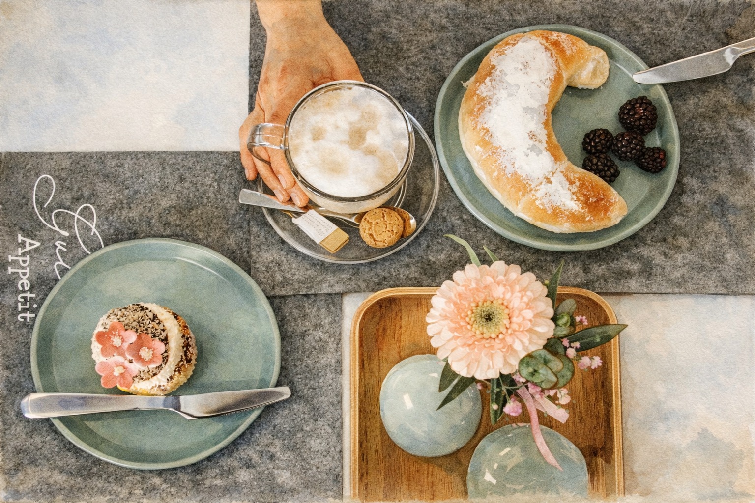 Frühstück mit regionalen Produkten