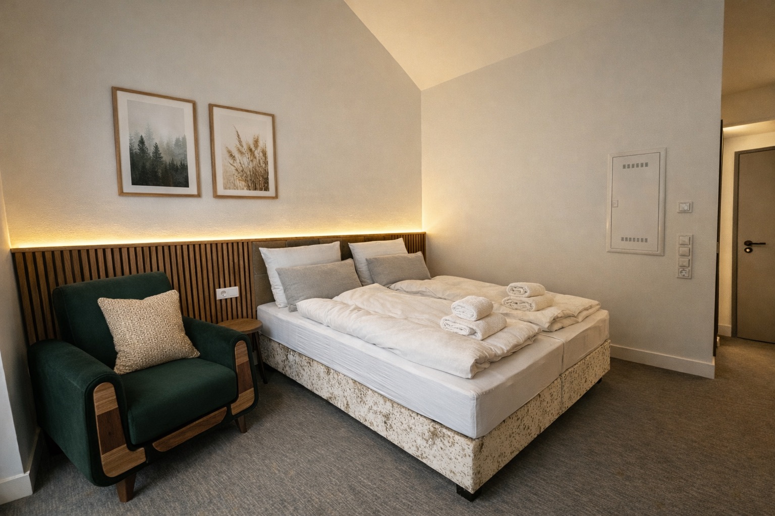 Das Doppelzimmer – Detailaufnahme